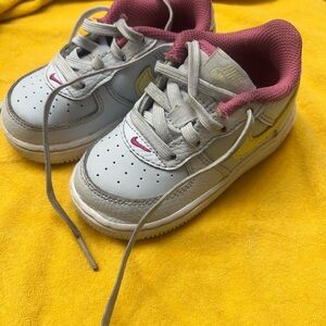 Nike Kids' Gray and Pink Sneakers